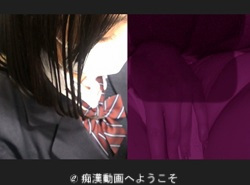 女性の下半身ツボ知り尽くしてるレズ痴漢師に電車痴漢されるJKの下半身姿