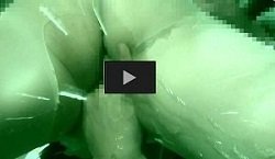 爆乳ＯＬがバス内で痴漢され撃退してくれた男に体を許してしまう